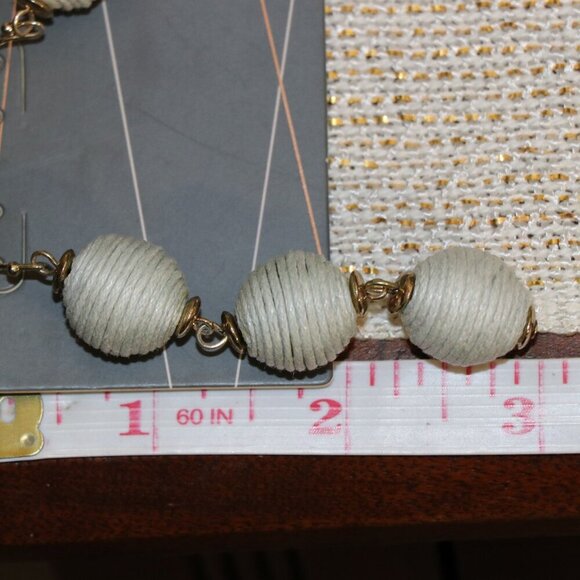 Sugarfix Grey Thread Wrapped Beads by Baublebar - Picture 2 of 4